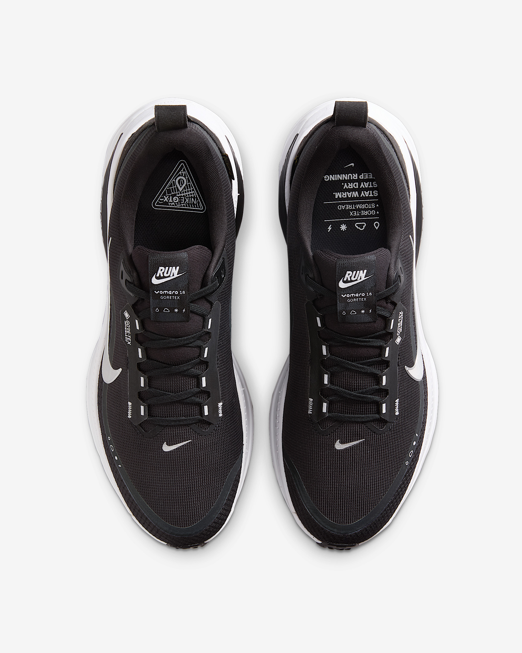 Nike Vomero 18 GORE-TEX Men's Waterproof Road Running Shoes with Reflective Accents - 4