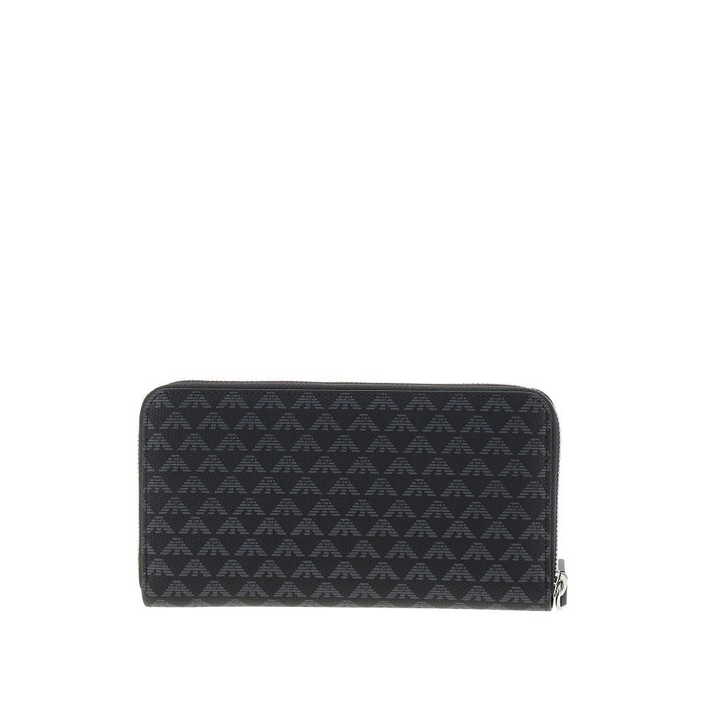 FAUX LEATHER ZIP-AROUND WALLET - 2