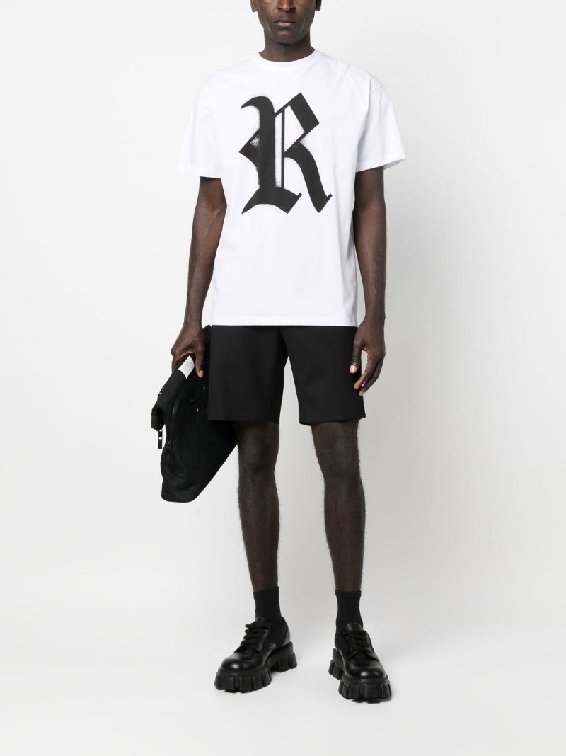 logo-print cotton T-shirt - 2