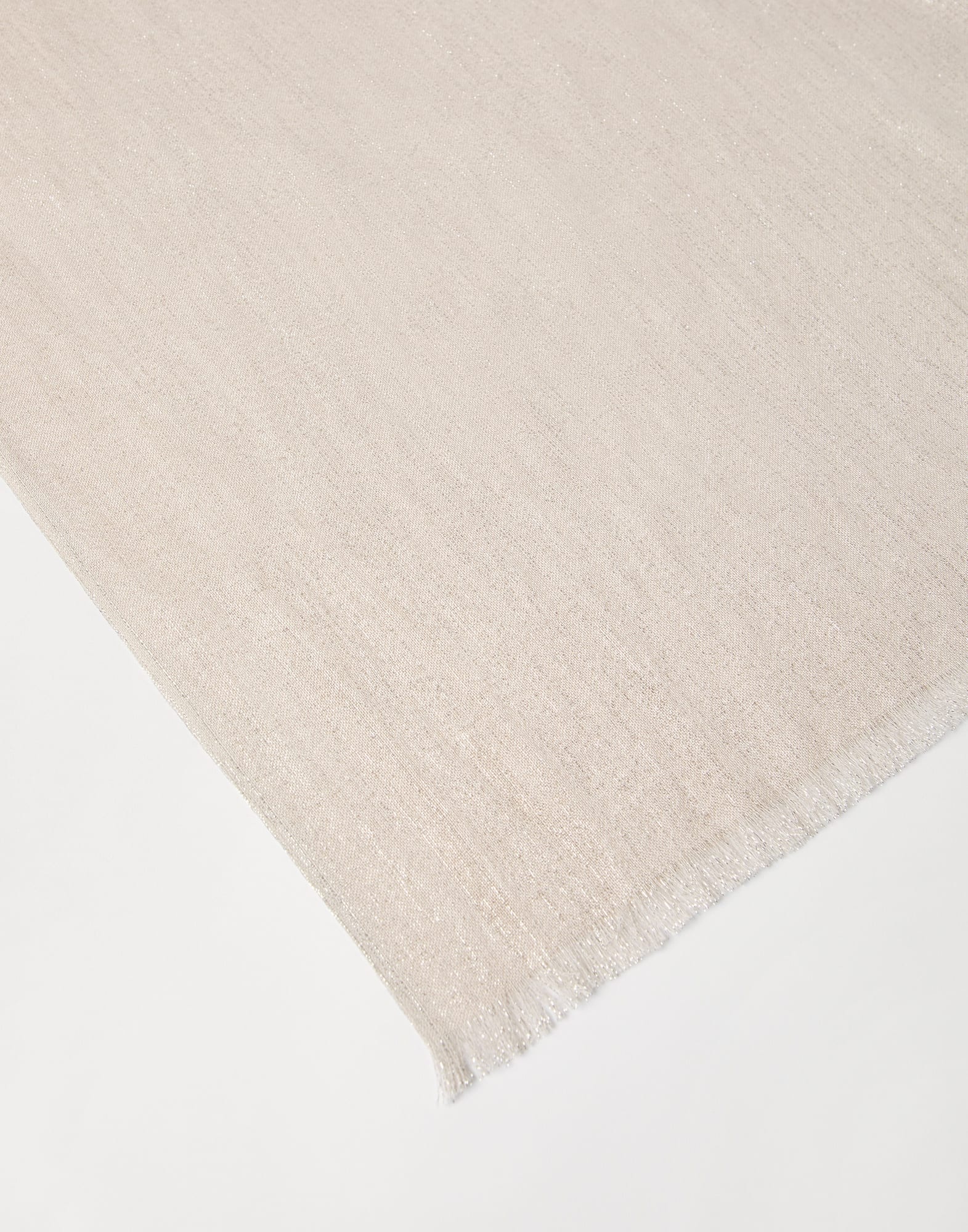 Cashmere and silk sparkling scarf - 2