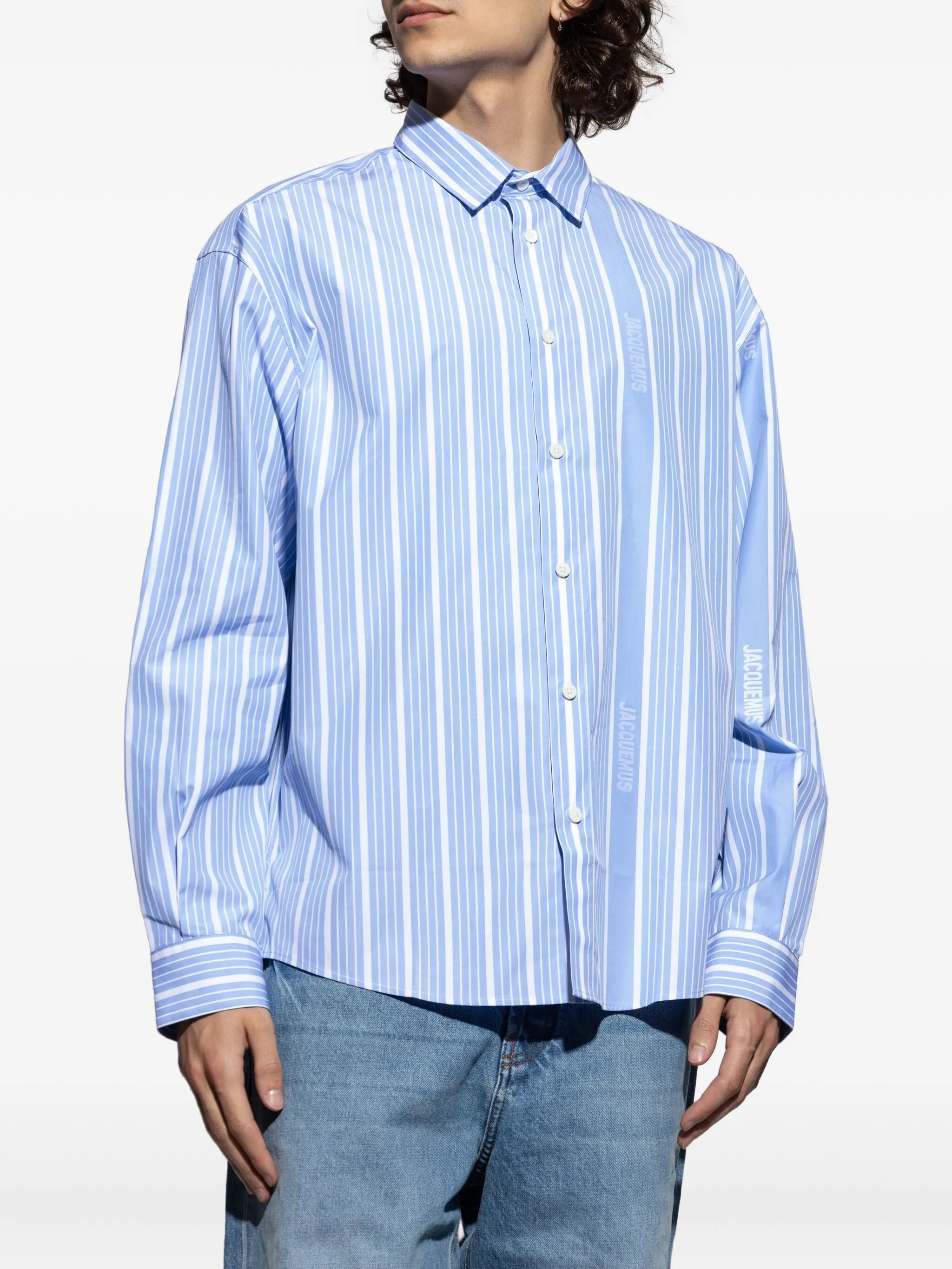 Jacquemus A Simon Striped Shirt - 4