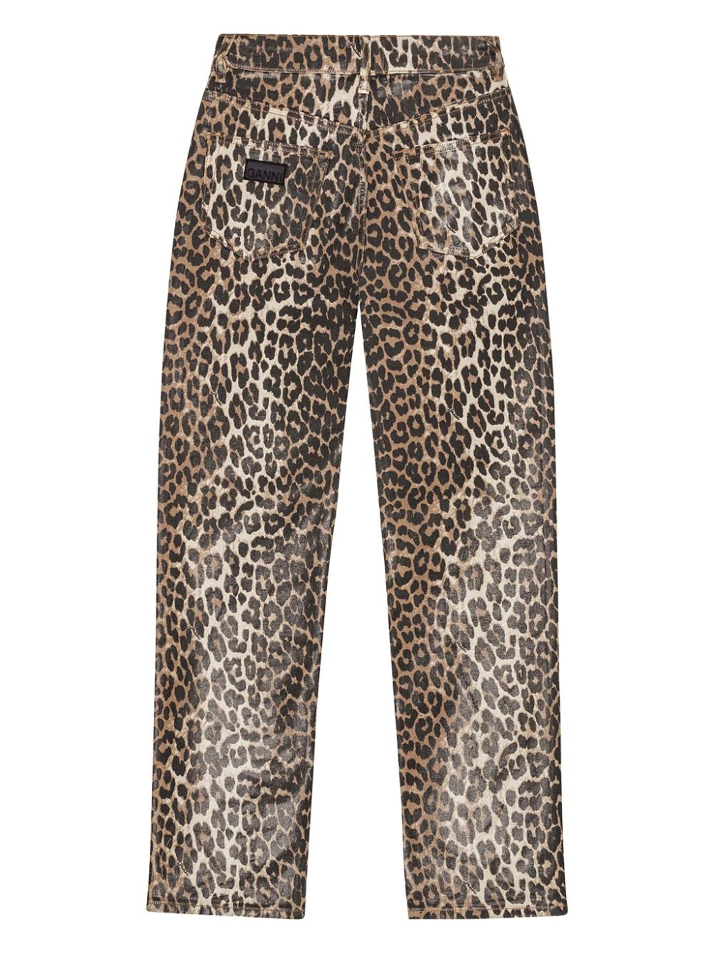 leopard-print trousers - 6