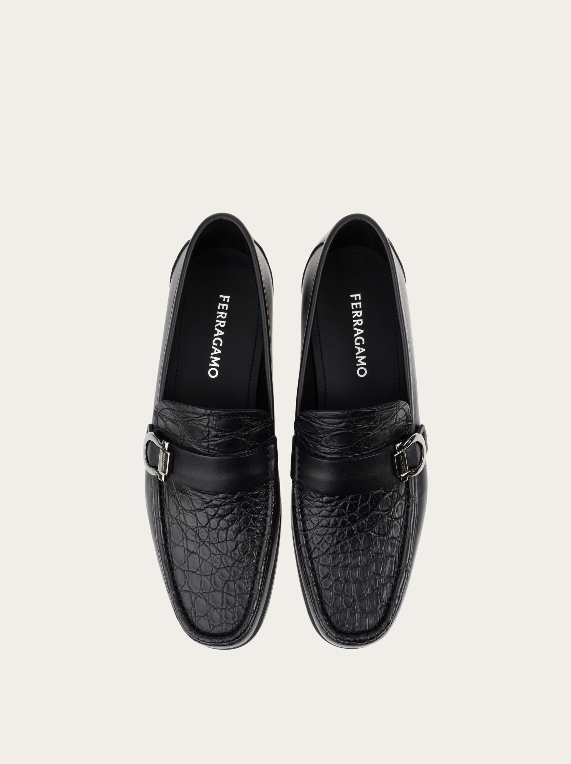 Loafer with Gancini ornament - 3