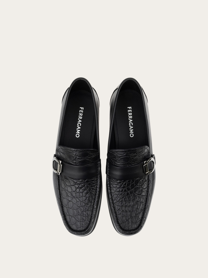 FERRAGAMO Loafer with Gancini ornament outlook