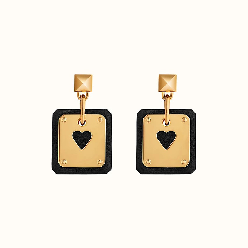 As de Coeur earrings 1