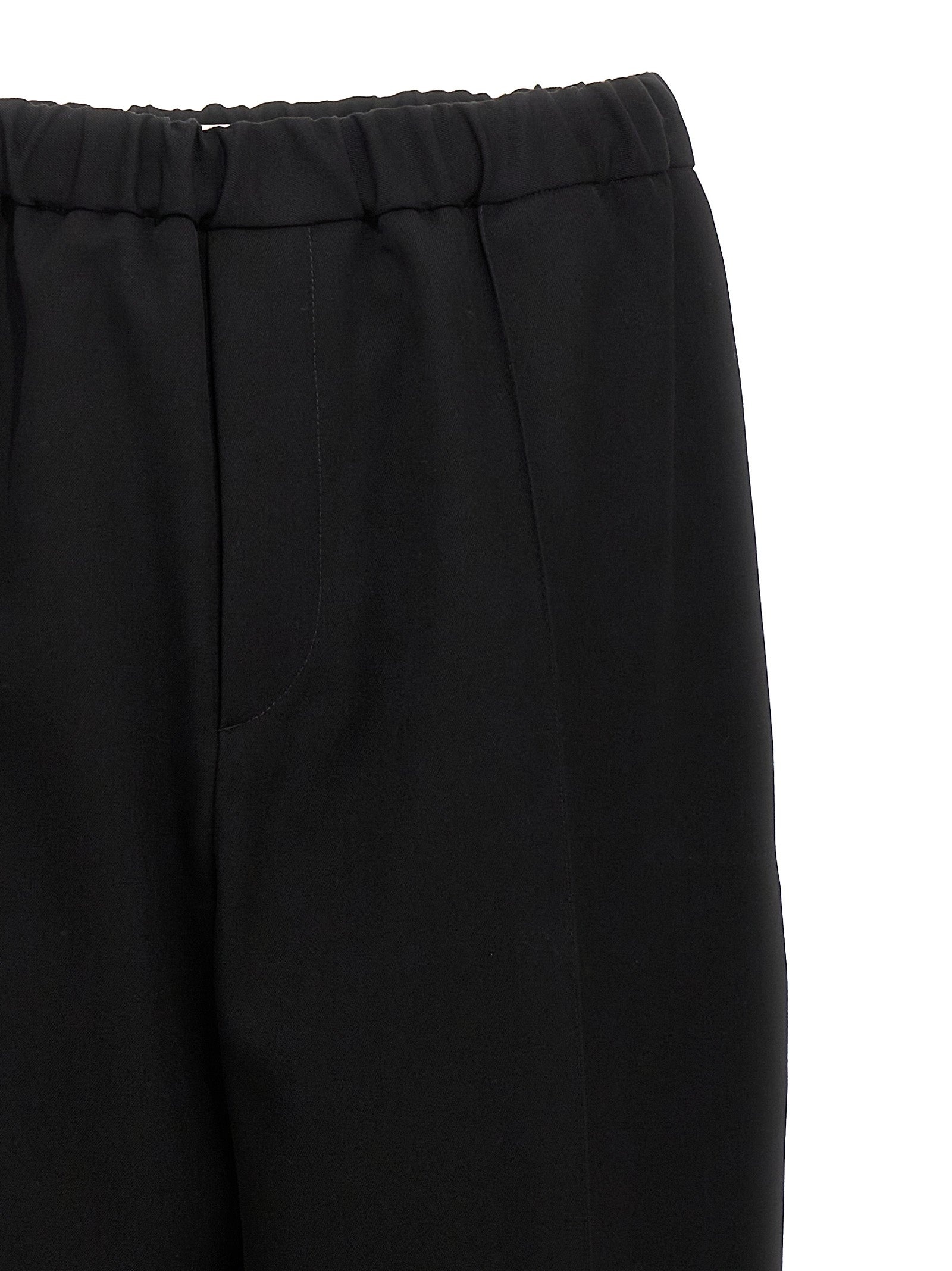 Wool Pants Black - 3