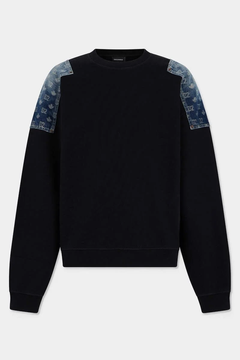 D2 MONOGRAM COOL FIT CREWNECK - 1