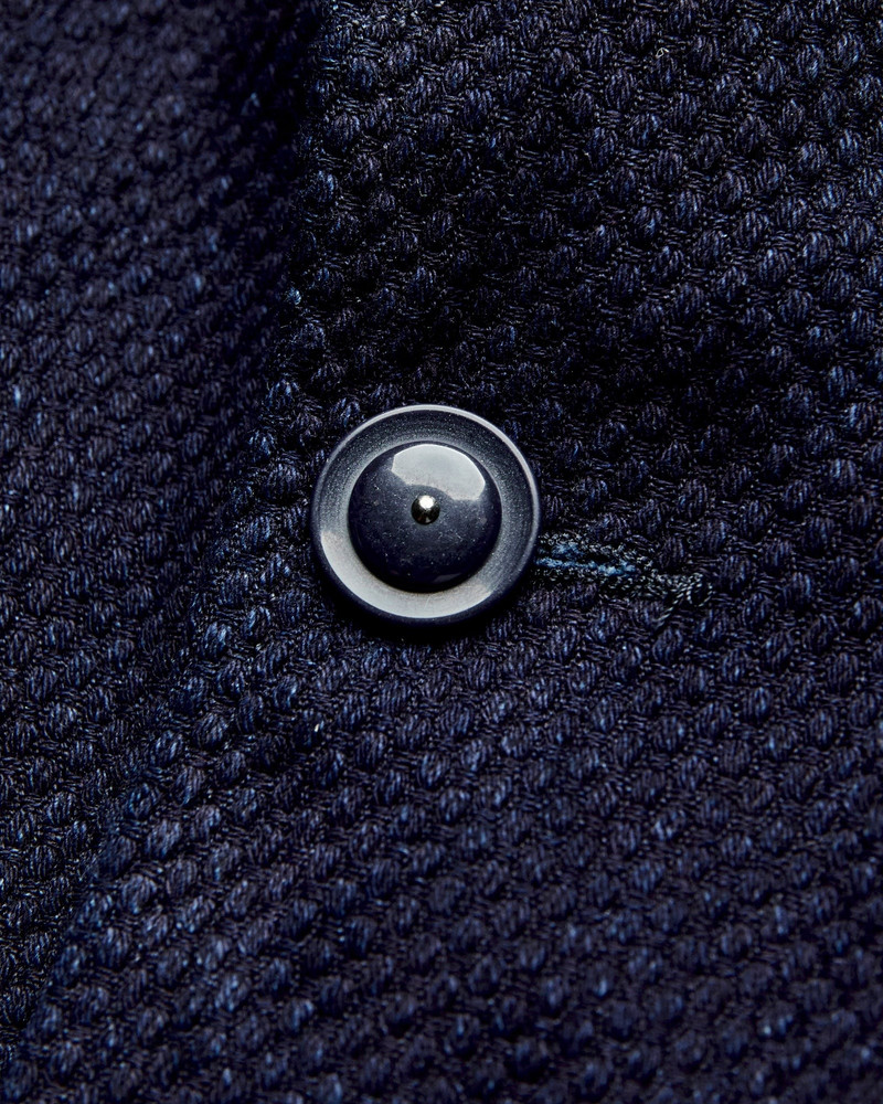 "No-Gi" Bedford Jacket in Indigo Heavyweight Sashiko 6