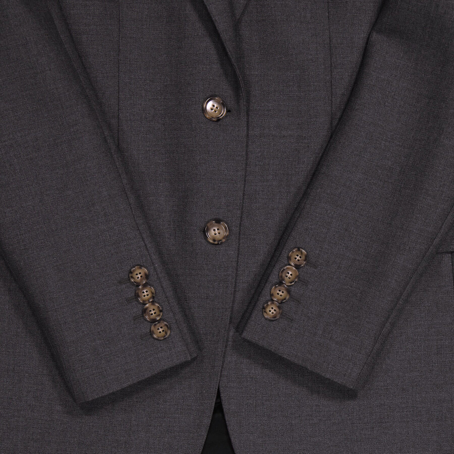 Burberry Ladies Loulou Single Breasted Tailored Blazer - 2
