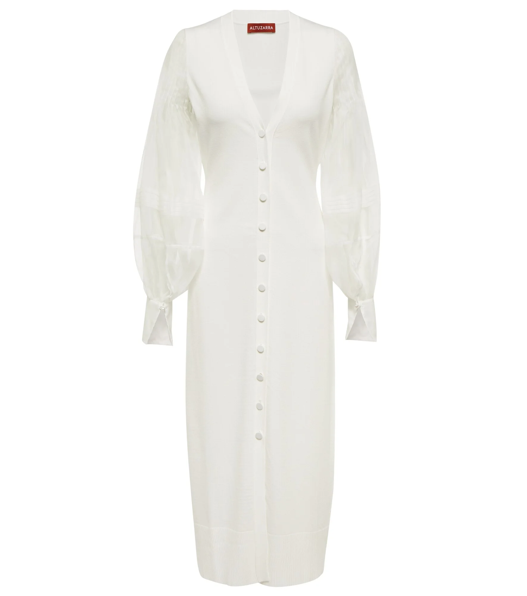 Harmonia silk midi dress - 1