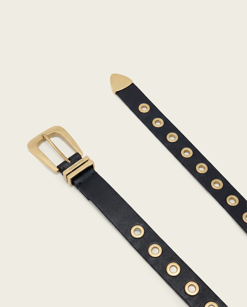 JULIA LEATHER EYELET BELT 3