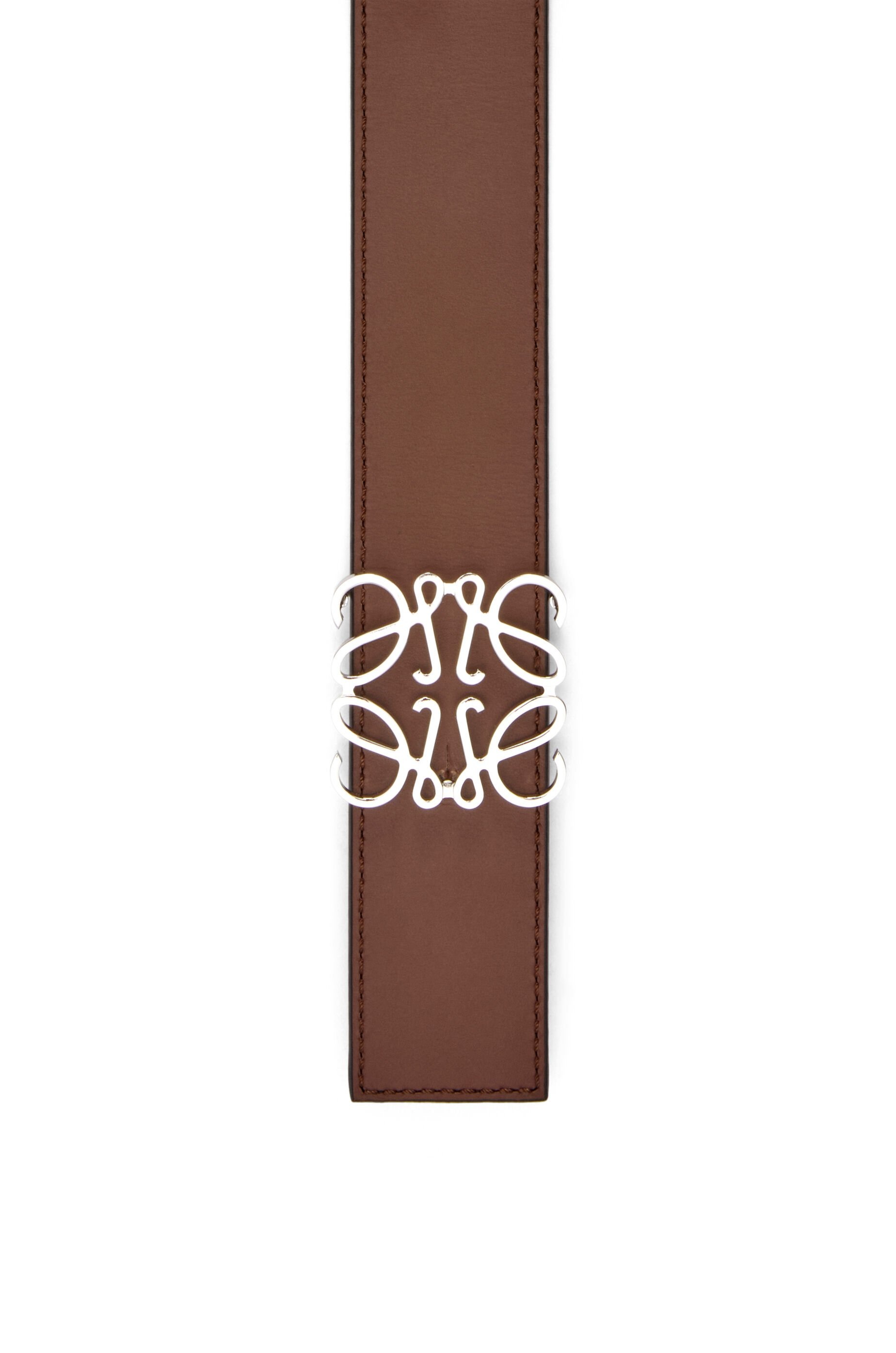 Reversible Anagram belt in smooth calfskin - 4
