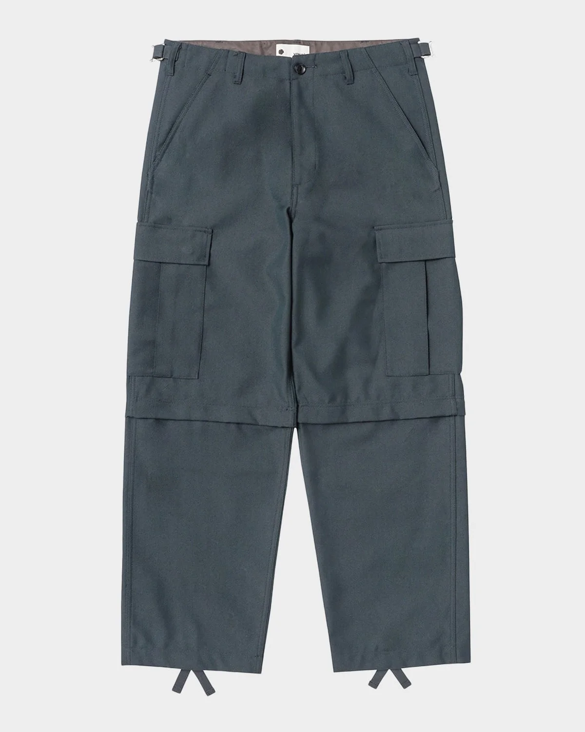 Men's Chambray Convertible Cargo Pants - 1