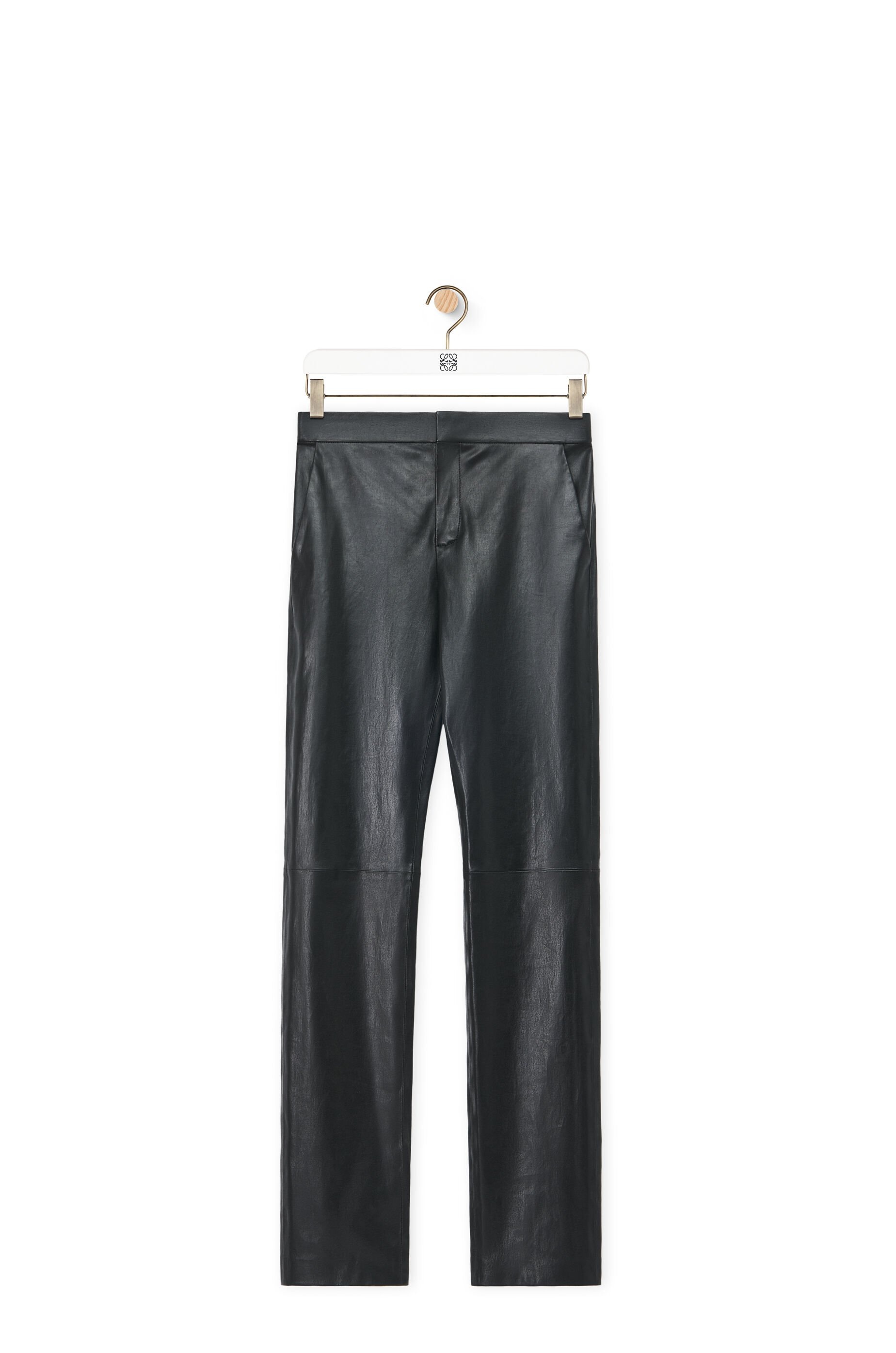 Skinny trousers in nappa lambskin - 1