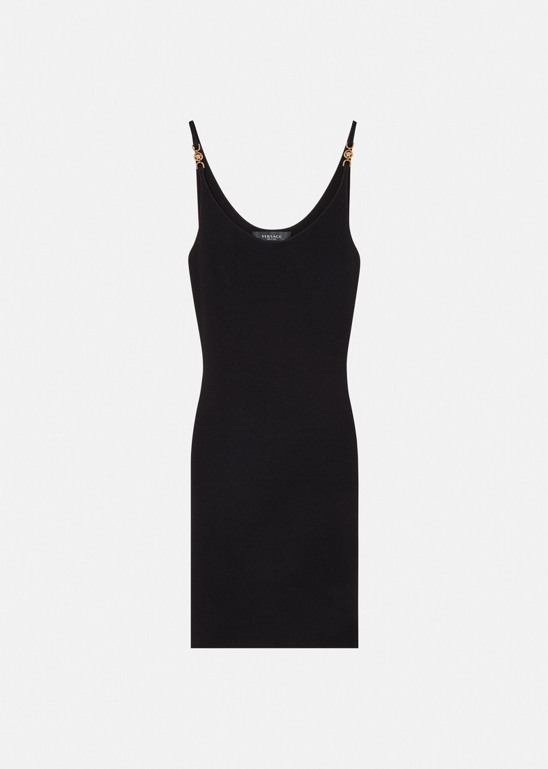 Medusa Ribbed Knit Dress 1