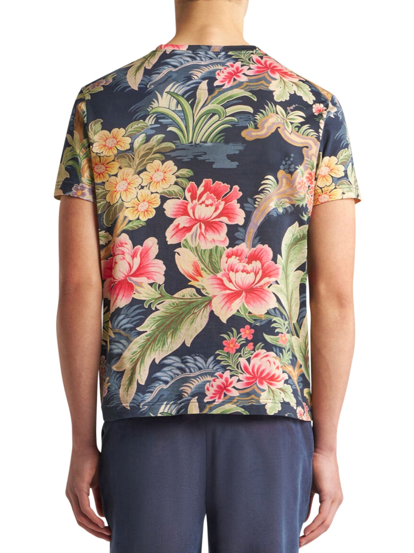 T-SHIRT WITH FLORAL PRINT - 4