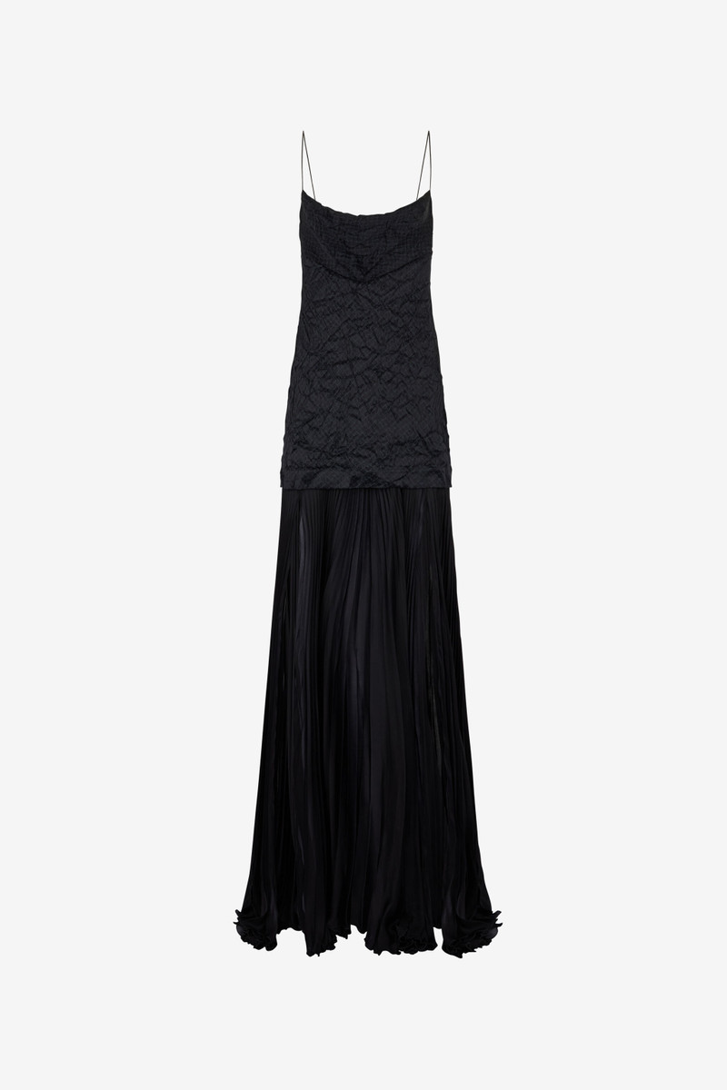 Long Snakeskin-Effect Dress 1