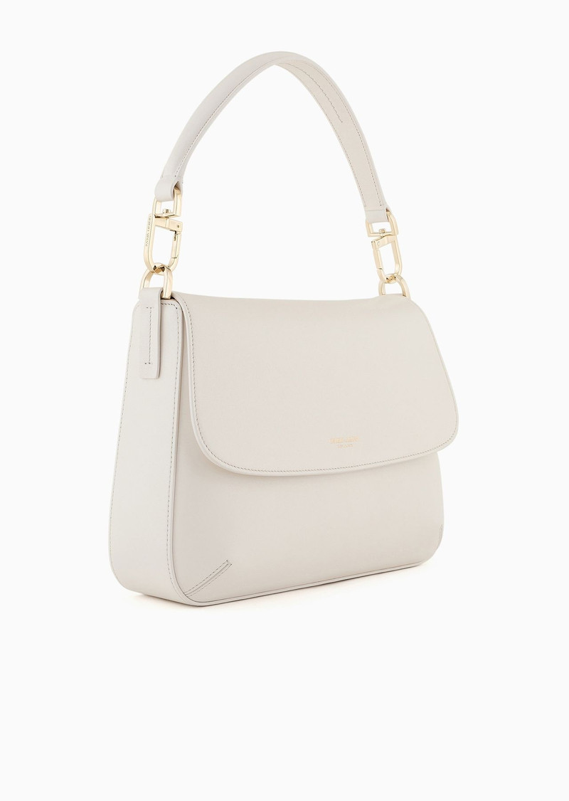 GIORGIO ARMANI Medium la Prima Soft baguette bag in nappa leather outlook