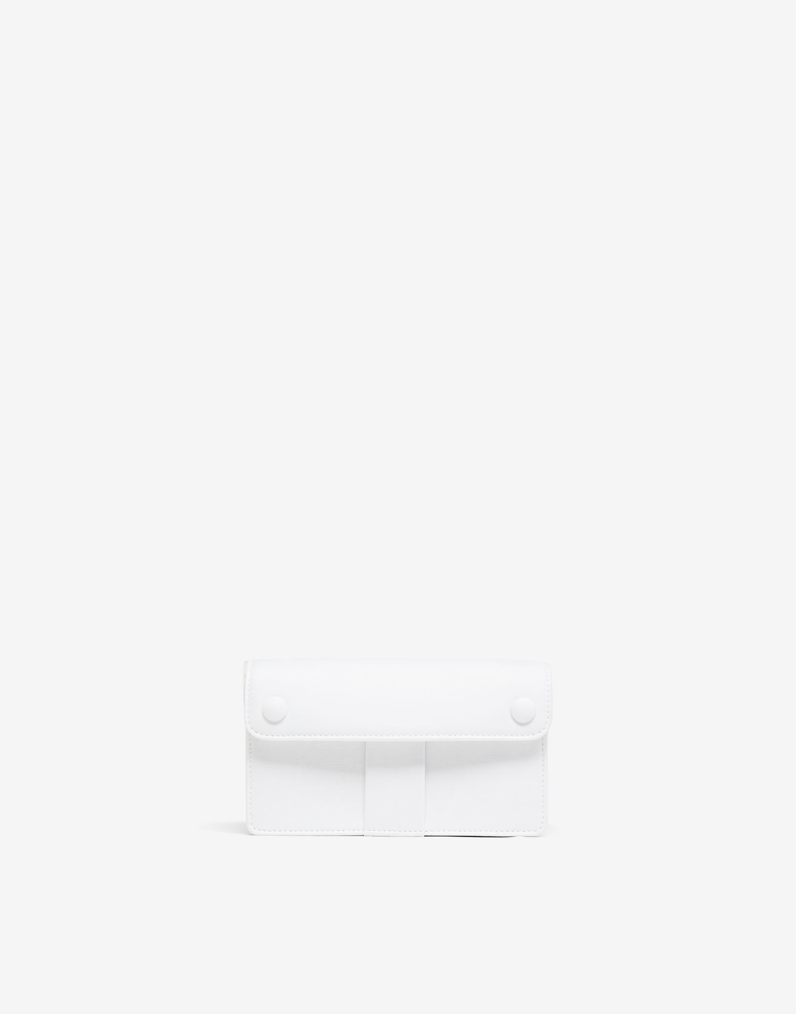 New Lock mini double flap clutch bag - 3