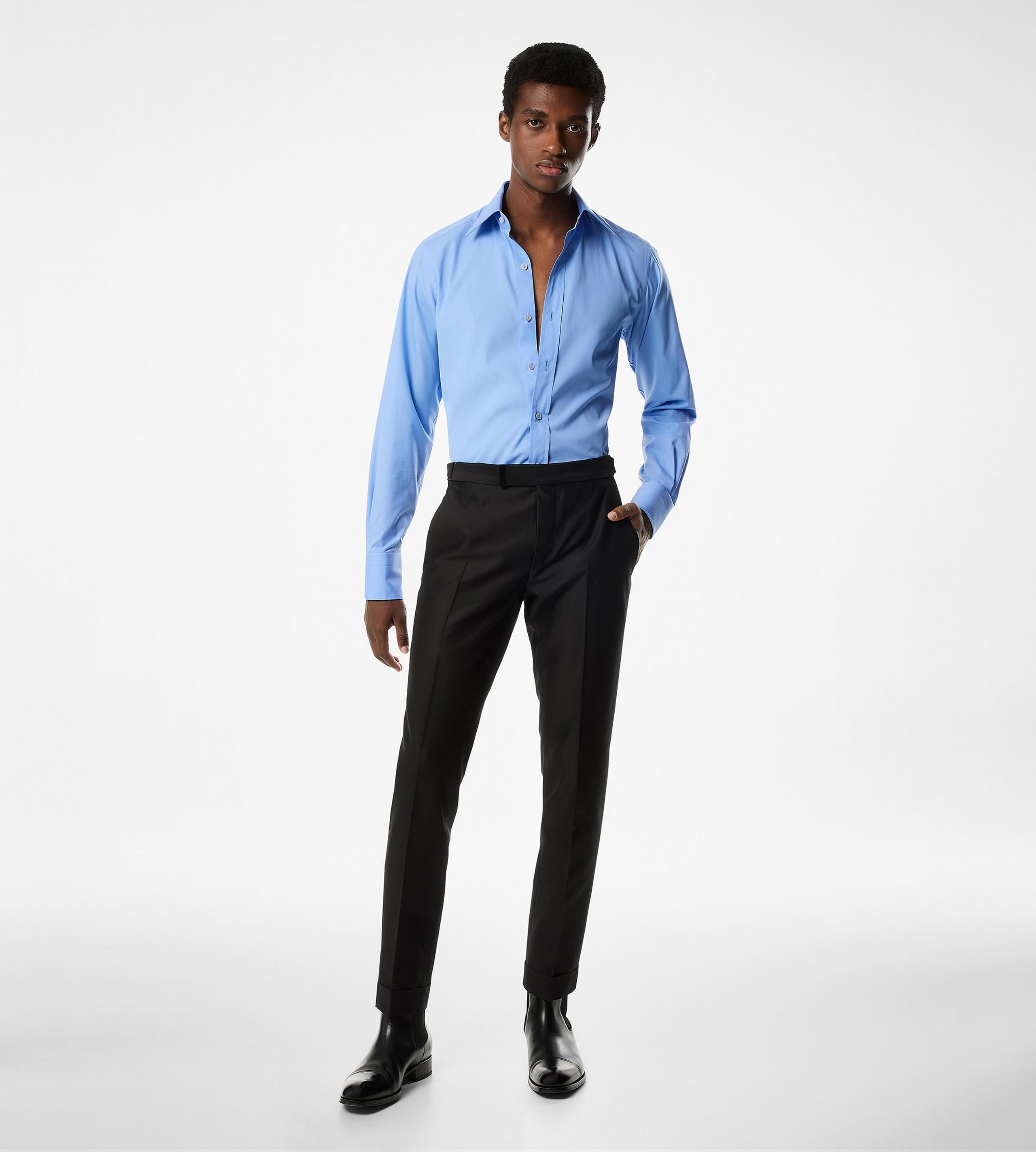 POPLIN SLIM FIT SHIRT - 2