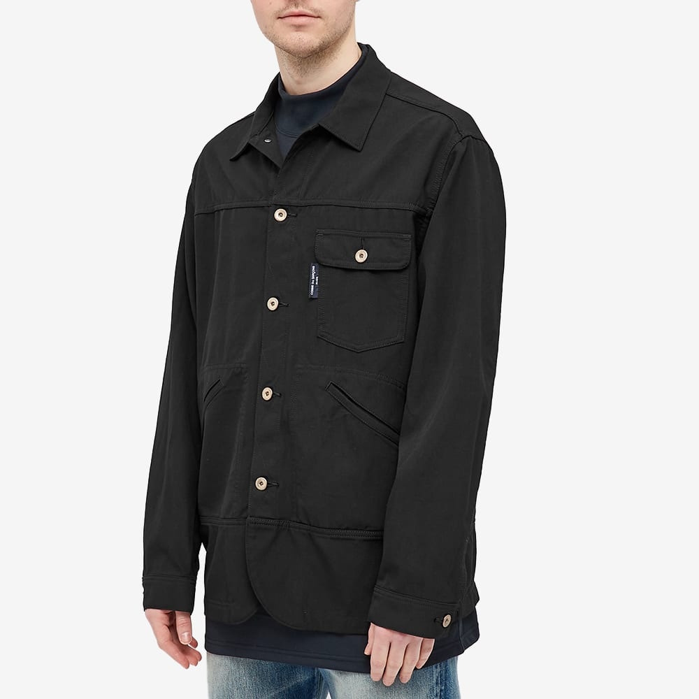 Comme Des Garcons Homme Patch Logo Workwear Jacket - 6