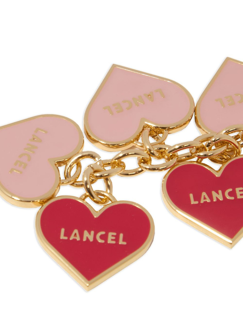 hearts charm keyring 3