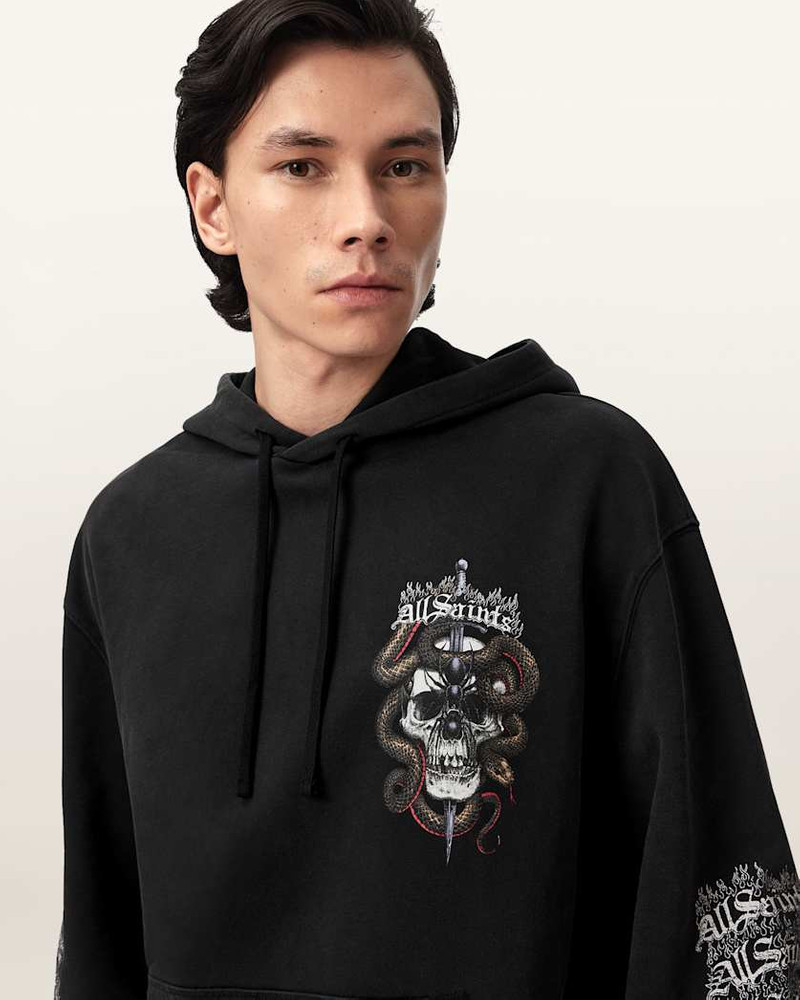 ARAKNID LONG SLEEVE COTTON HOODIE 6