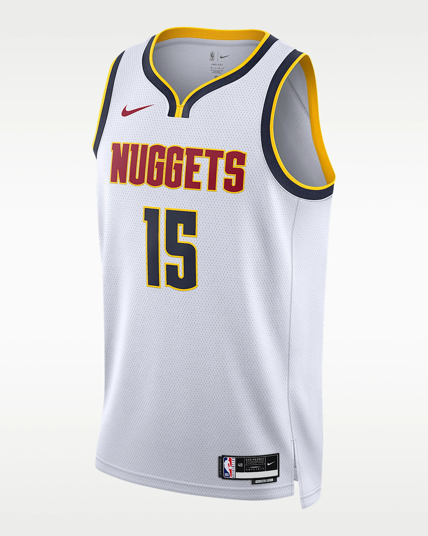 Denver Nuggets Association Edition 2022/23 Nike Men's Dri-FIT NBA Swingman Jersey - 1