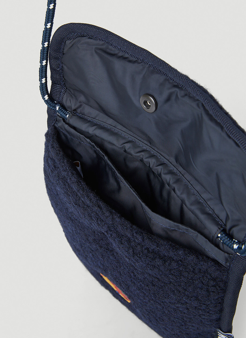 Quilted Fleece Crossbody Bag 7