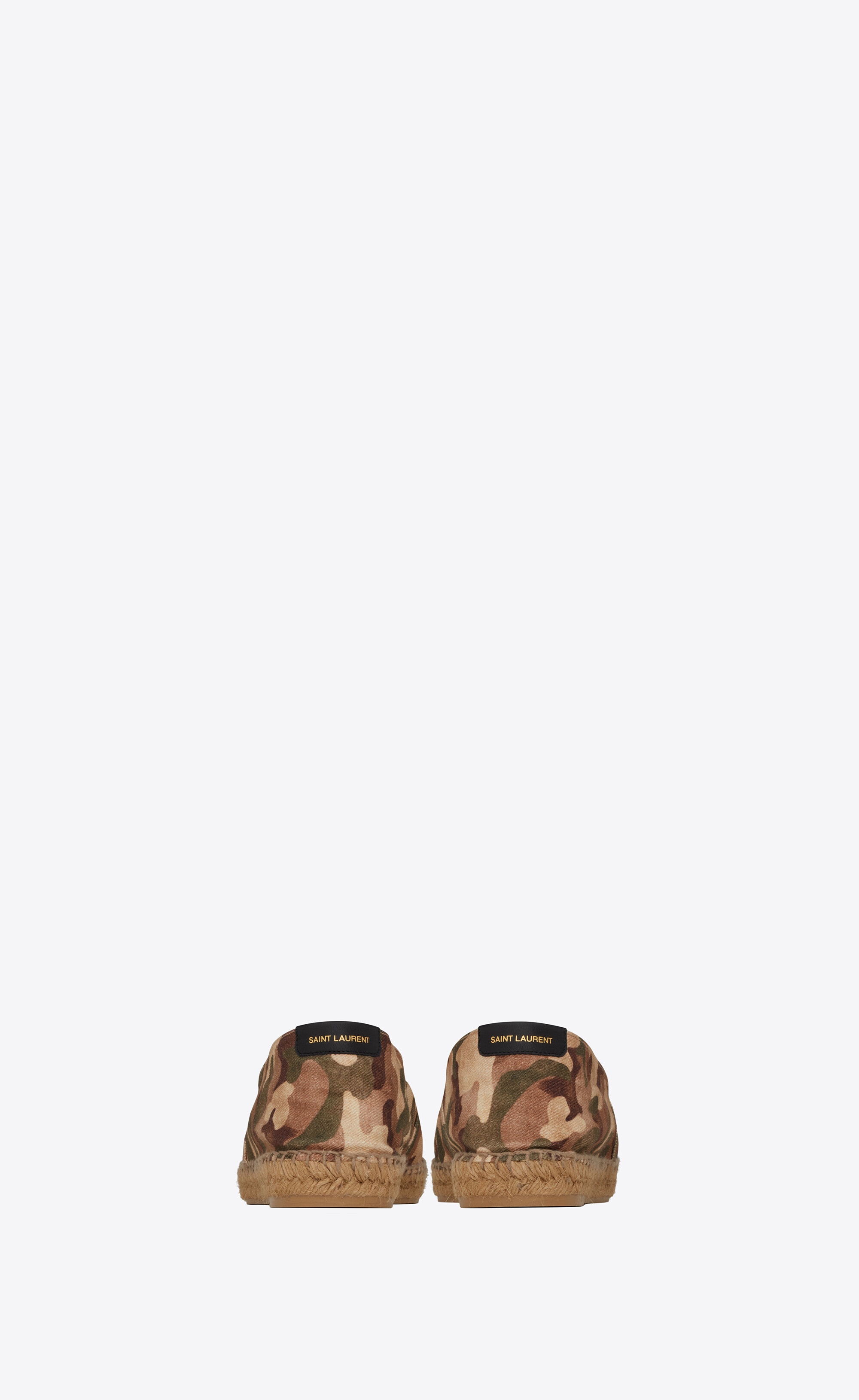 espadrilles in camouflage-print canvas - 3