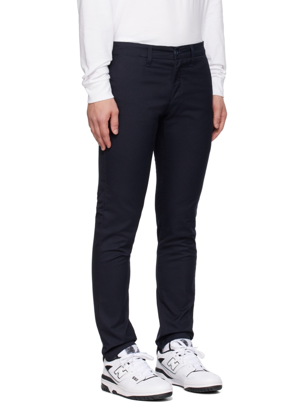 Navy Sid Trousers - 2