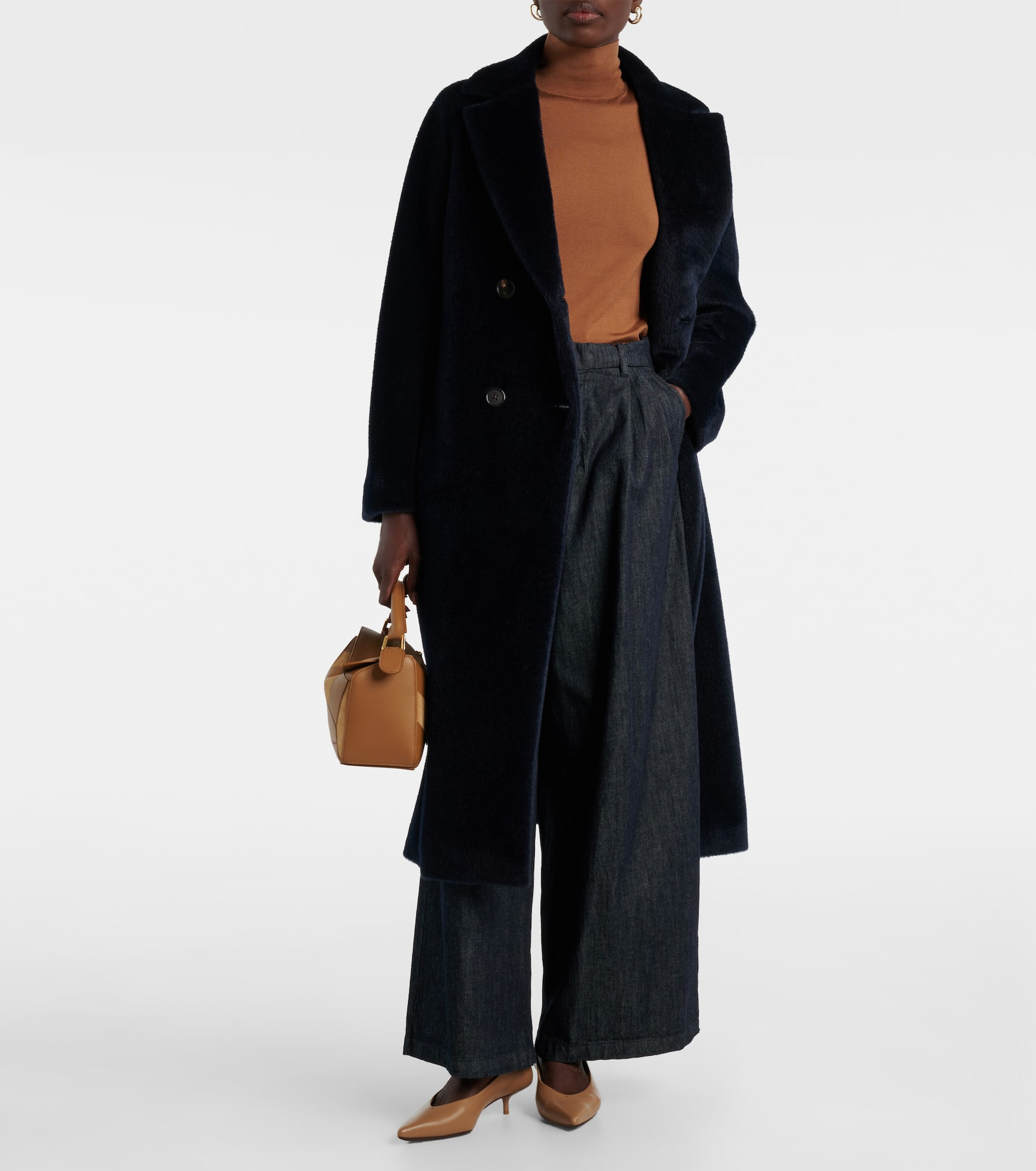 Alpaca and wool coat - 2