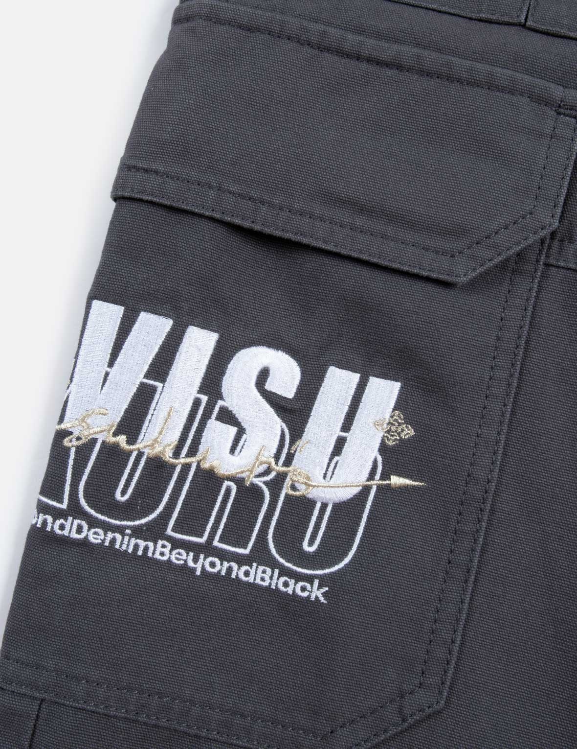 Logo Embossed Patch Fashion fit Cargo Pants - 12