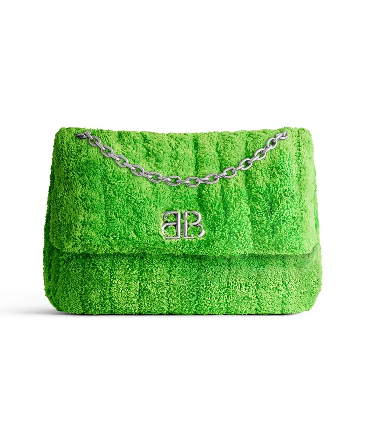 ★Balenciaga Monaco Mini Bag タオル地 トロピカルカラー New: Monaco Mini Bag from Balenciaga Fall24 Quilted fluffy