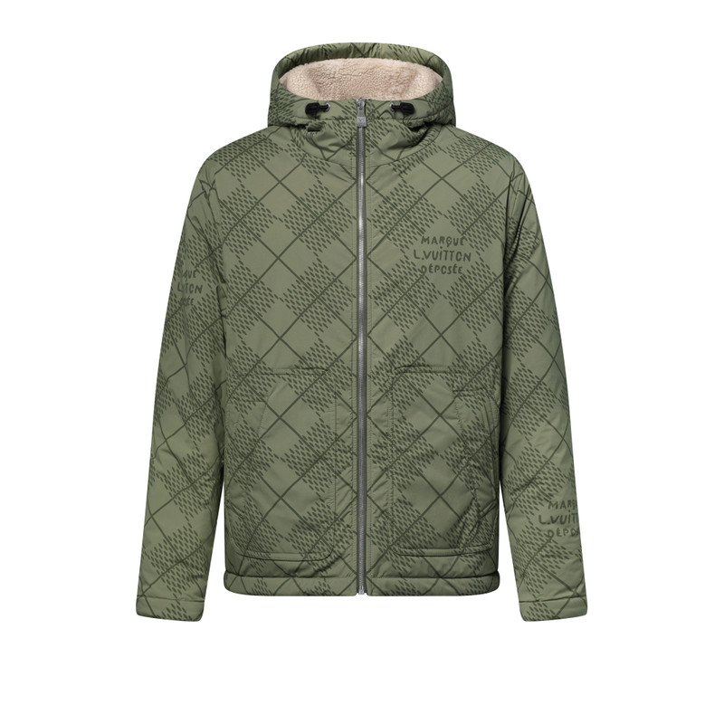 Reversible Nylon And Fleece Windbreaker 1