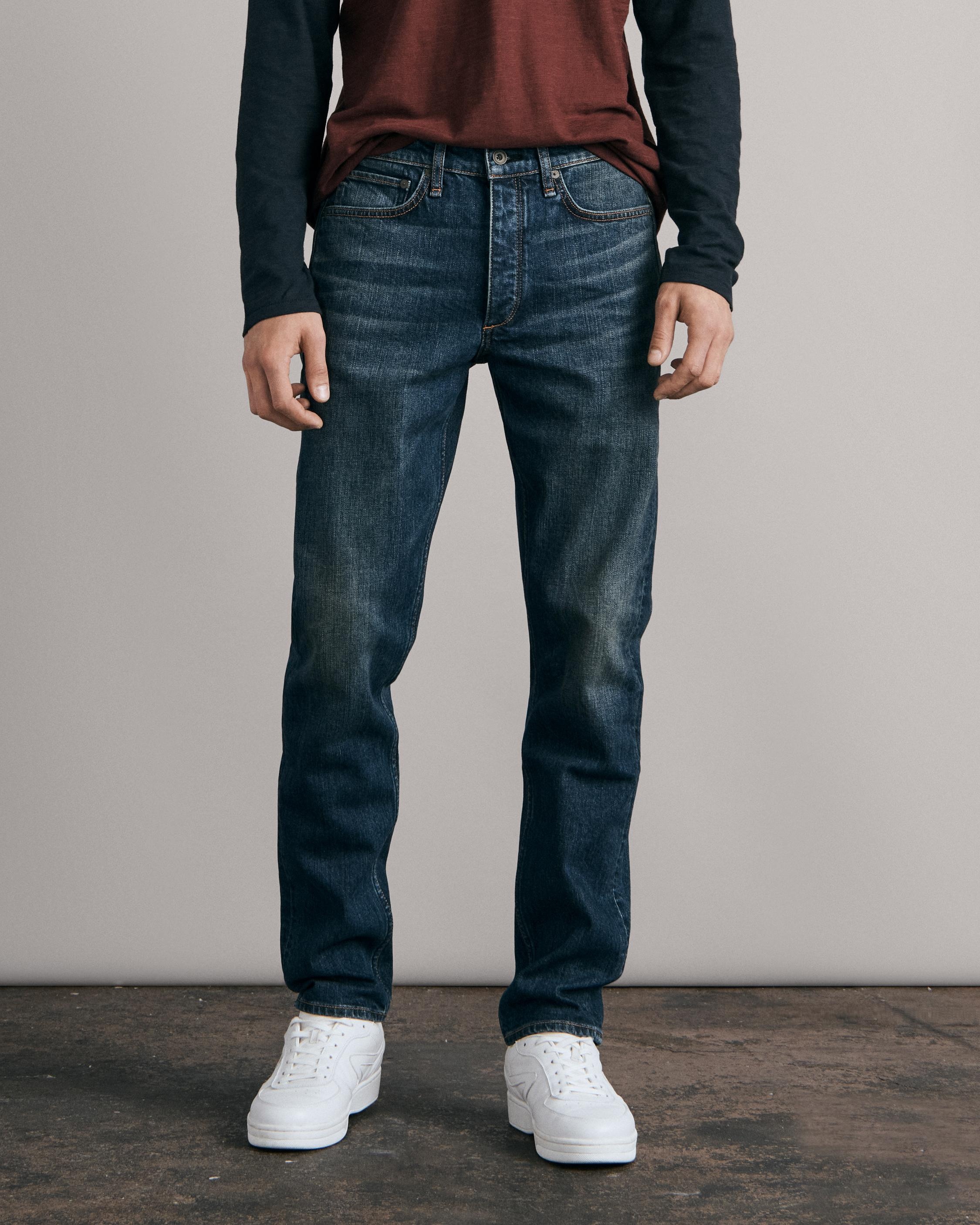 Fit 2 - Beldon
Slim Fit Dark Indigo Authentic Stretch Jean - 1