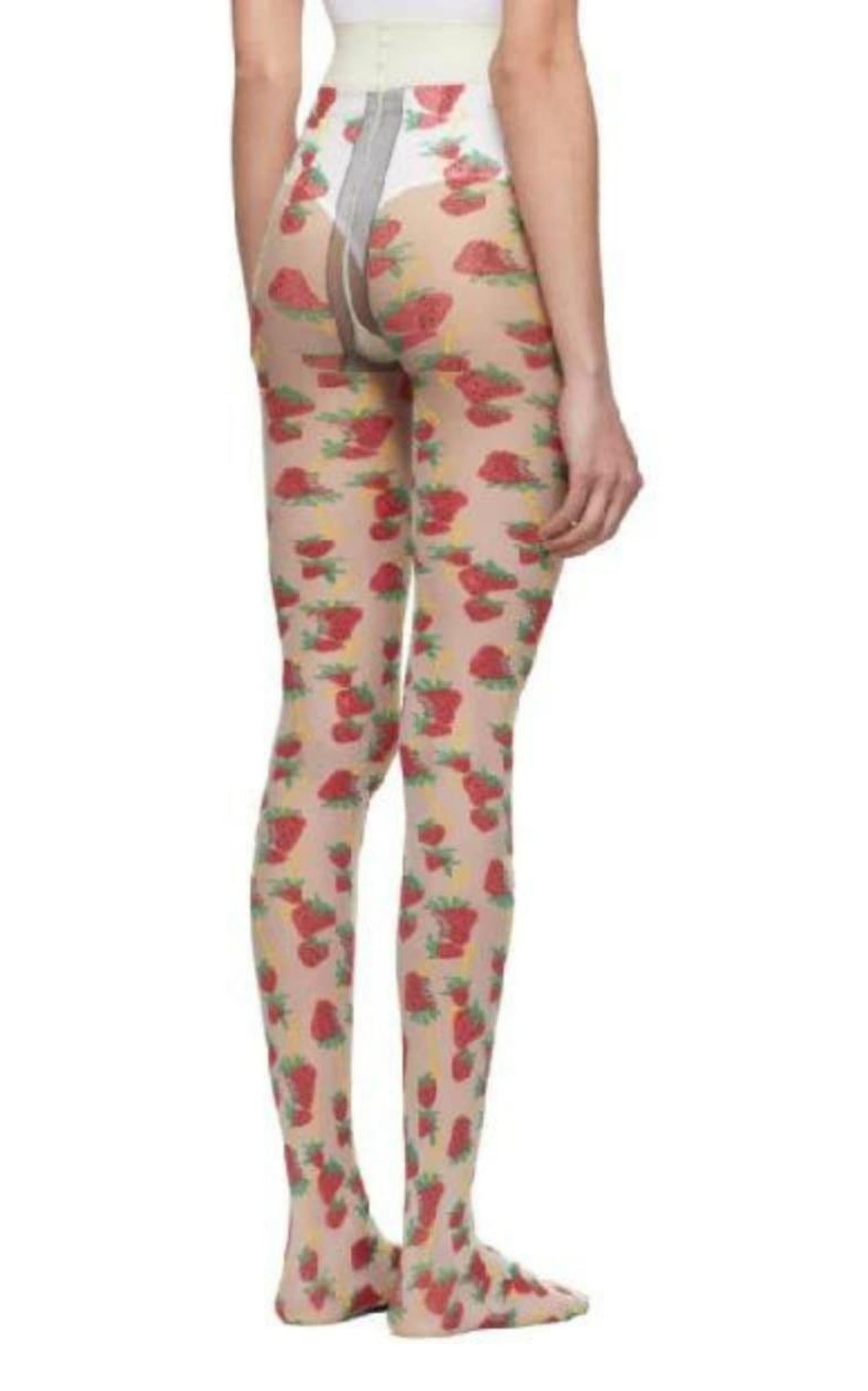 Strawberry Logo Horse-bit Tights - 3