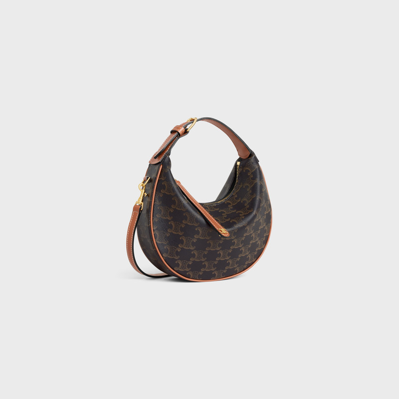 CELINE Teen Celine Lulu IN TRIOMPHE CANVAS AND CALFSKIN outlook