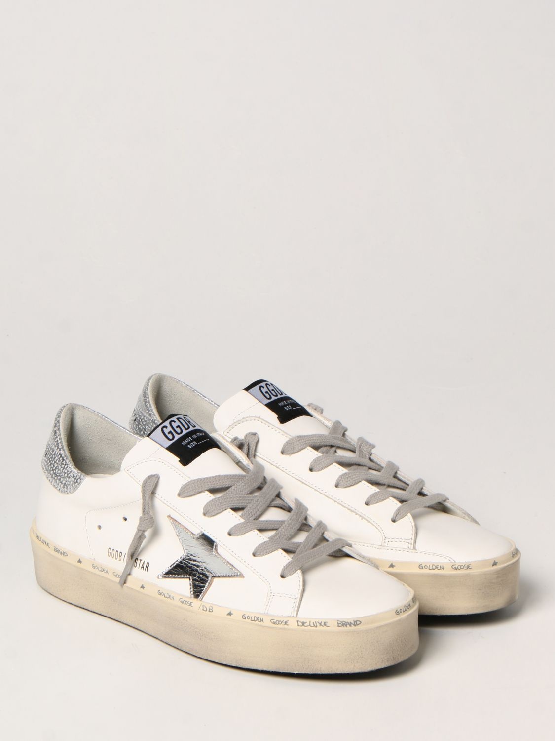 Golden Goose Hi Star classic sneakers in leather - 2