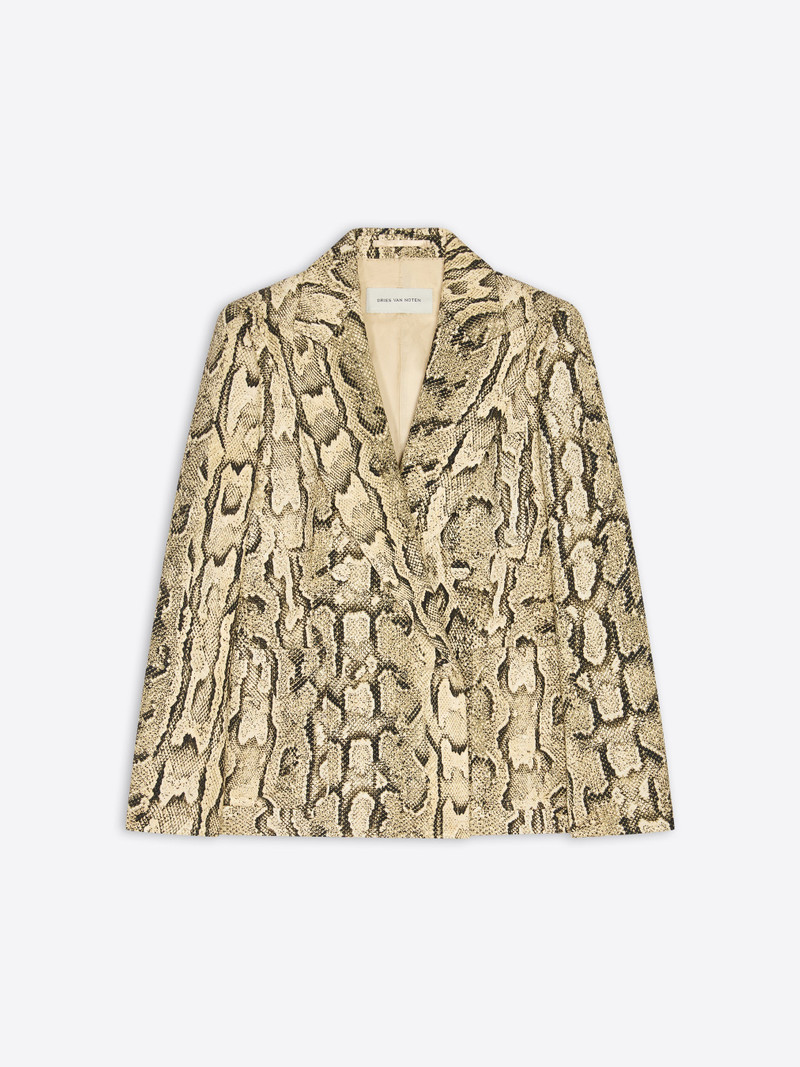 JACQUARD BLAZER - 1