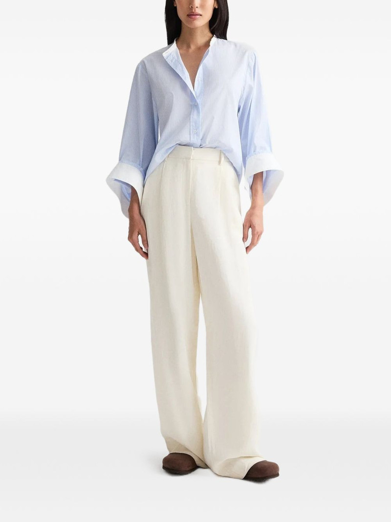 TWP pleated trousers outlook