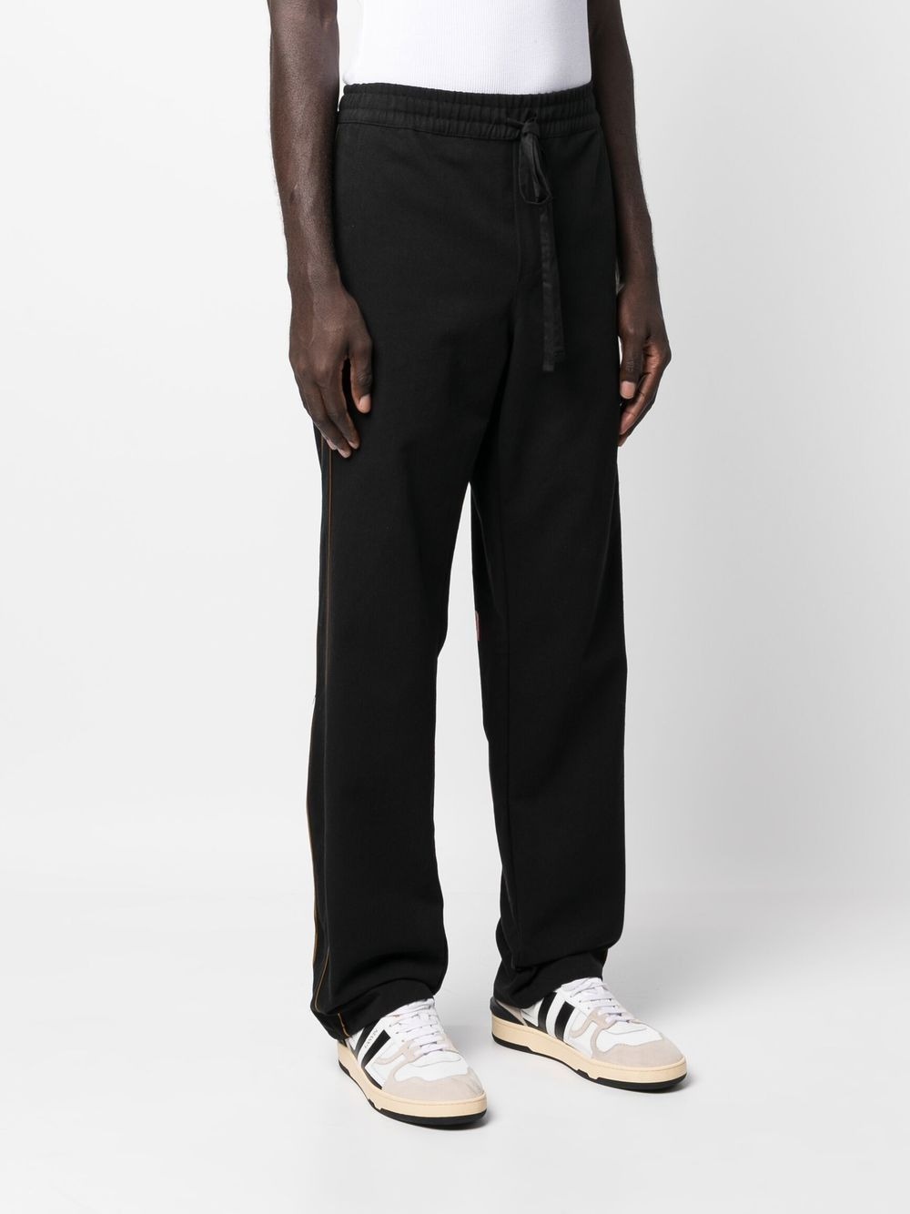 side stripe detail track pants - 3