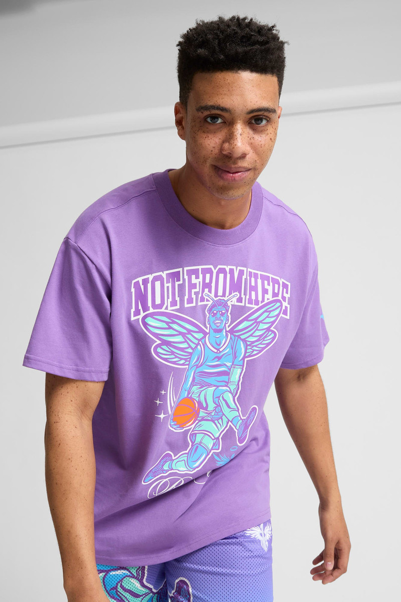 PUMA PUMA x LAMELO BALL CHARLOTTE Men's Basketball Tee outlook