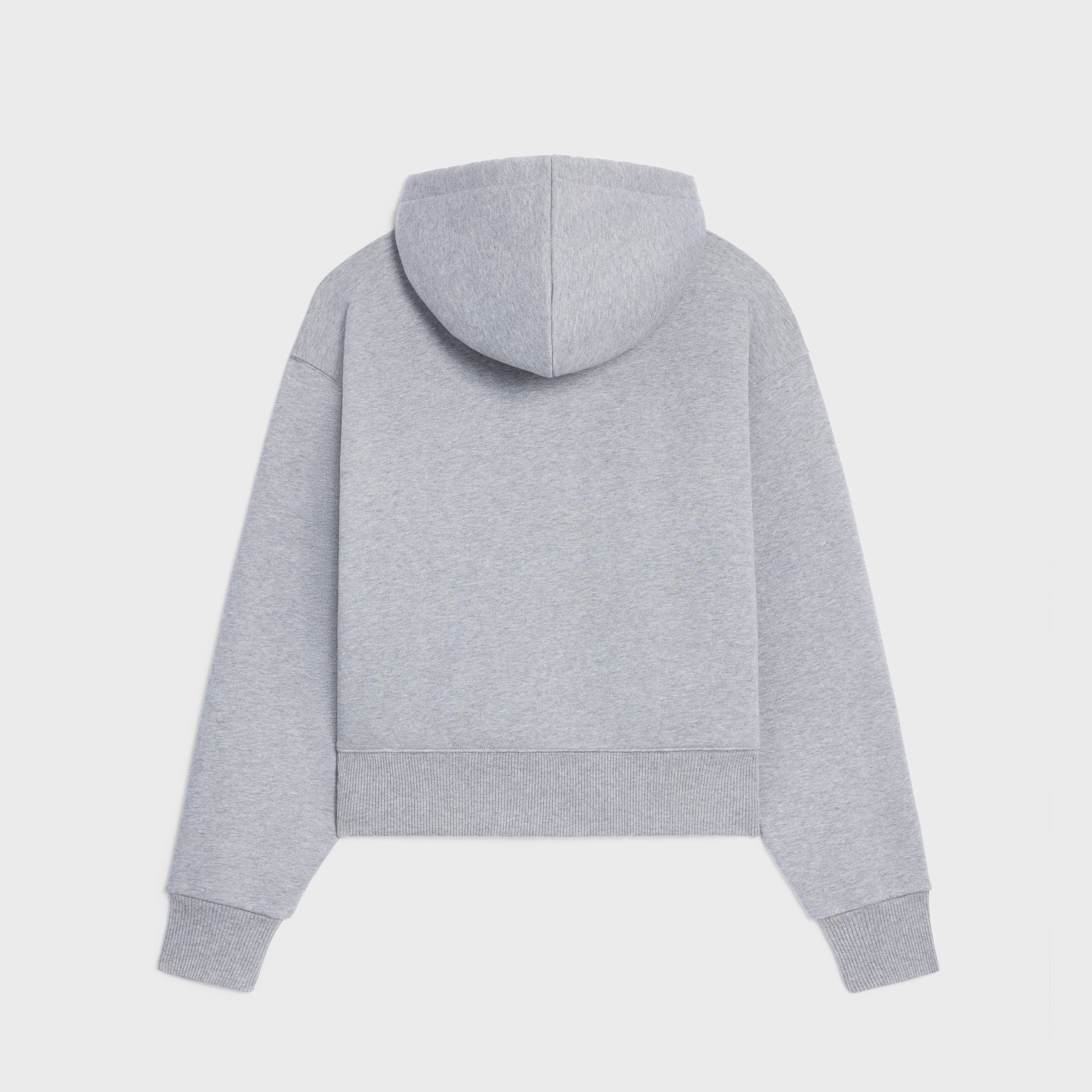 loose hoodie IN cotton fleece - 2