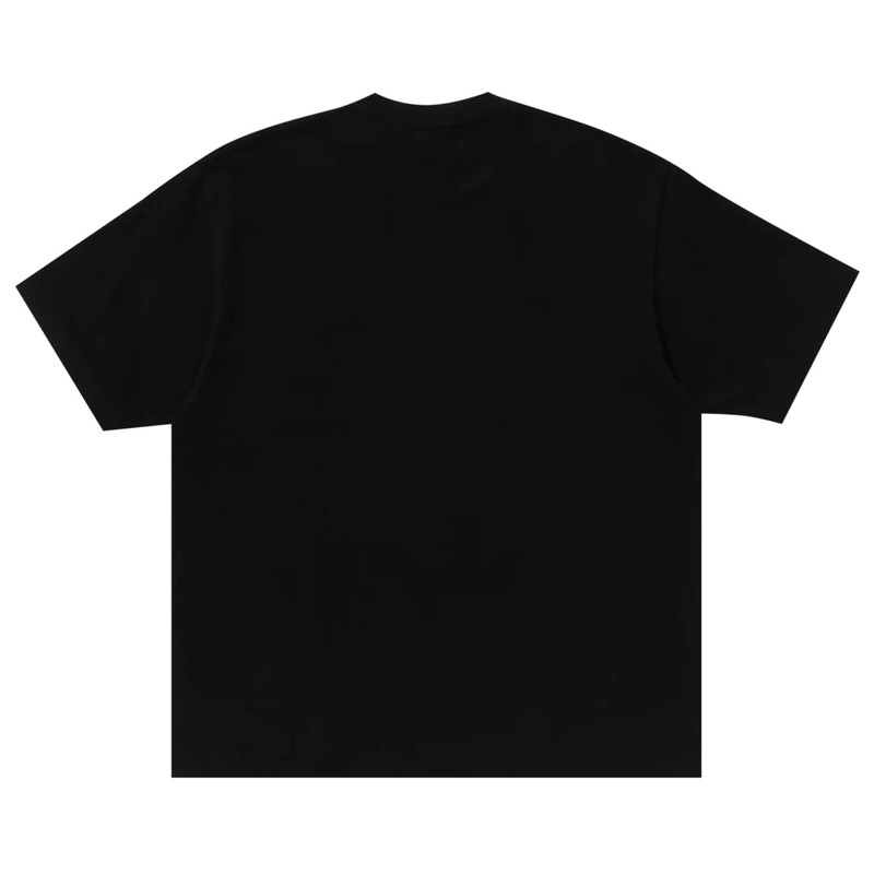 A BATHING APE® BAPE Gothic College Relaxed Fit Tee 'Black' outlook