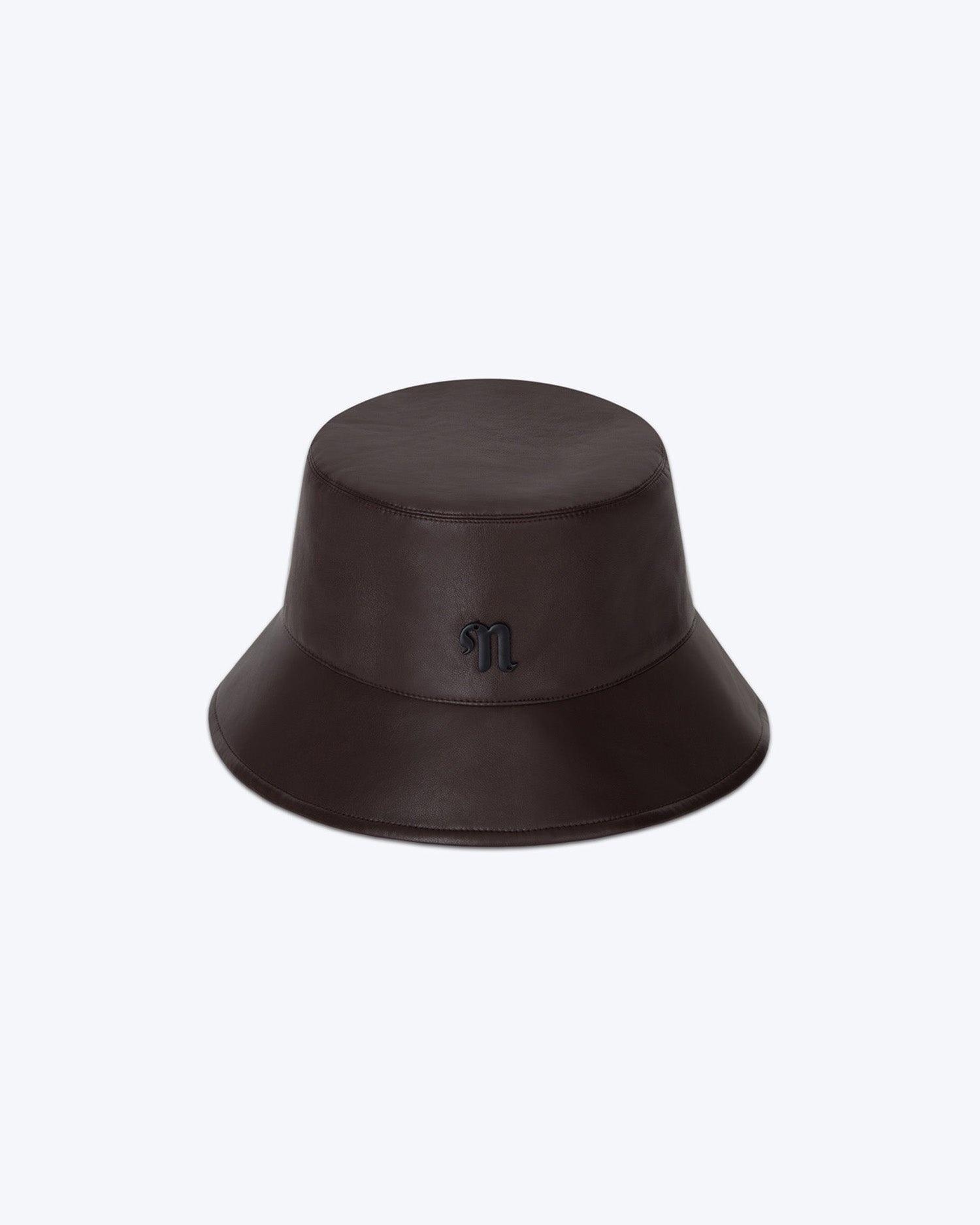 Regenerated Leather Bucket Hat - 2