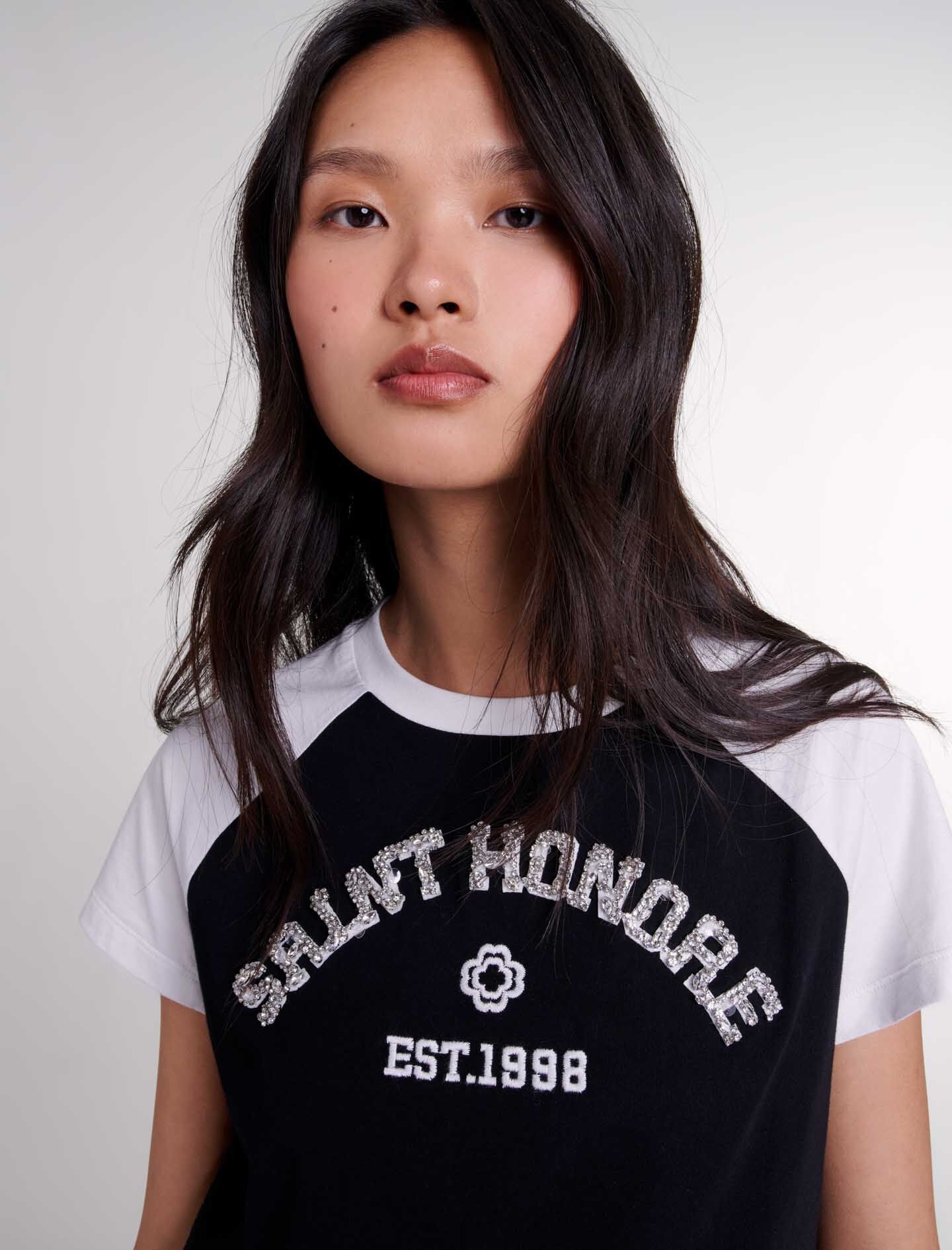 Saint-Honoré diamanté T-shirt - 7