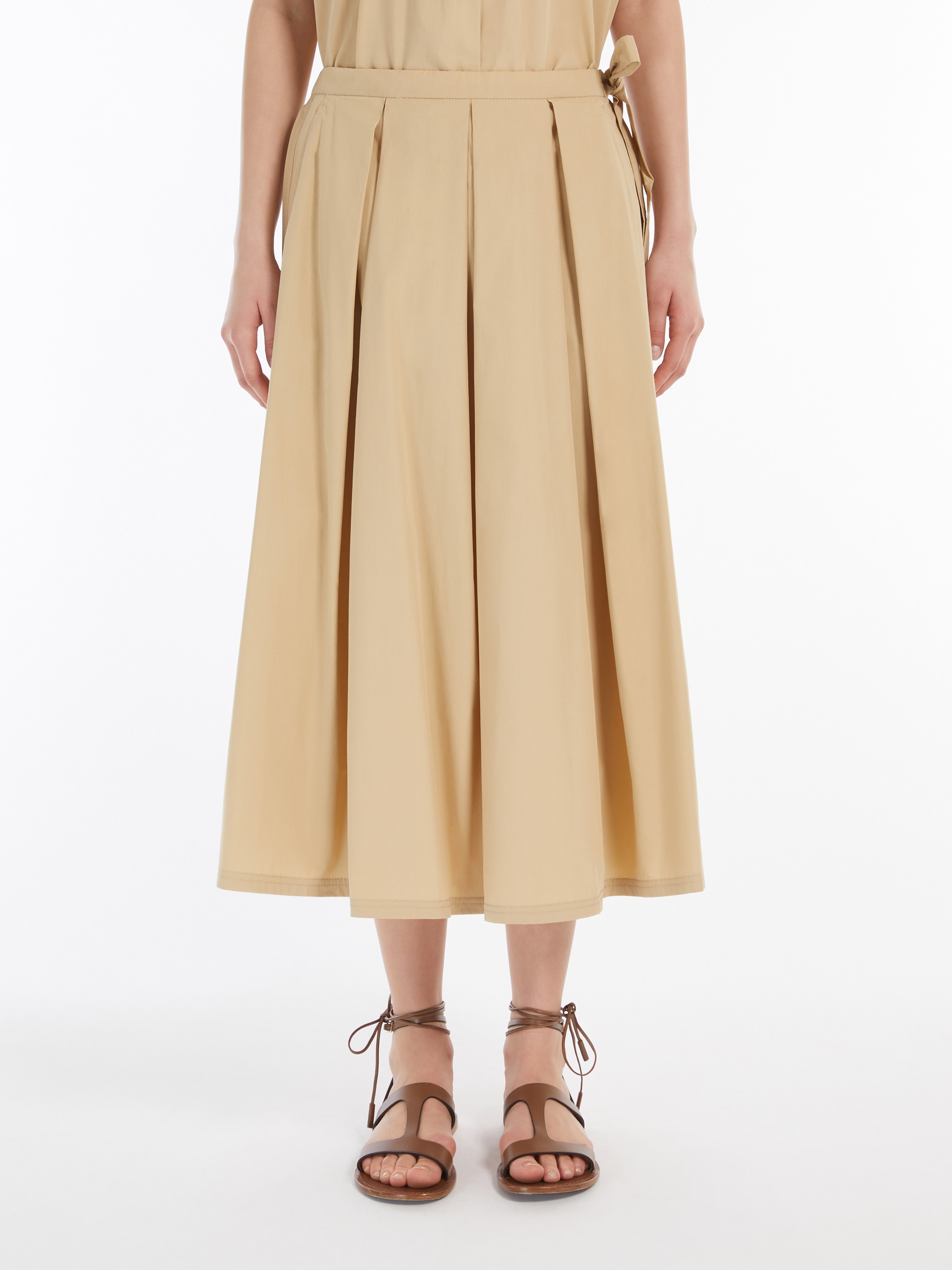 FOLK Cotton-poplin skirt - 3