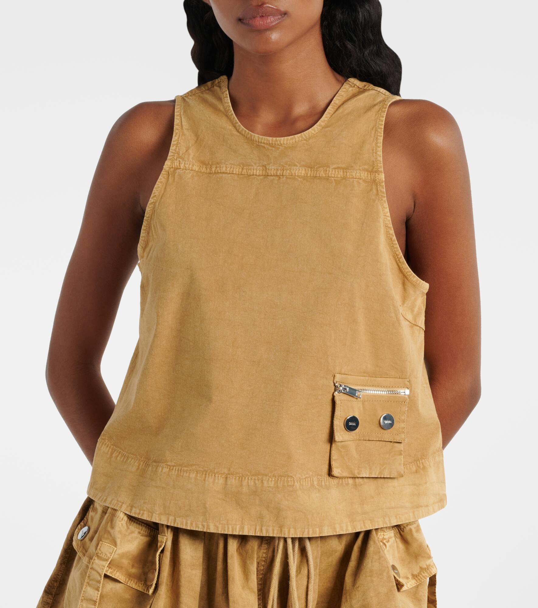 Cotton-blend top - 6