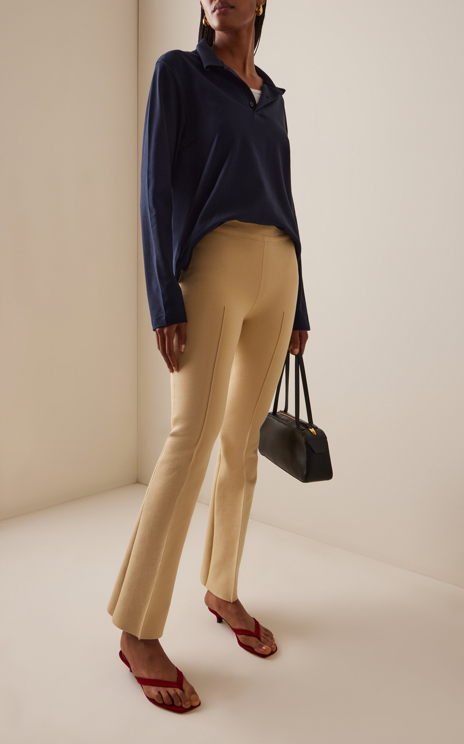 Diana Cotton Polo Shirt navy - 2